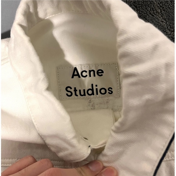 Acne Off-White Denim Jacket - Picture 2 of 5